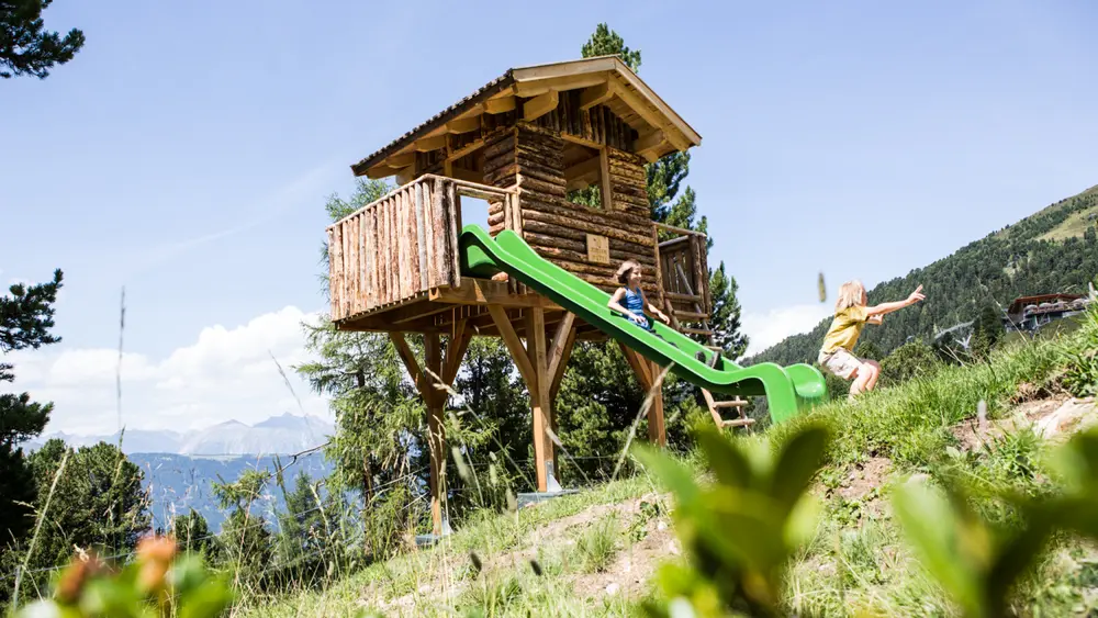 Der Zirbenpark - ein Abenteuerspielplatz auf 2000m am Hochzeiger