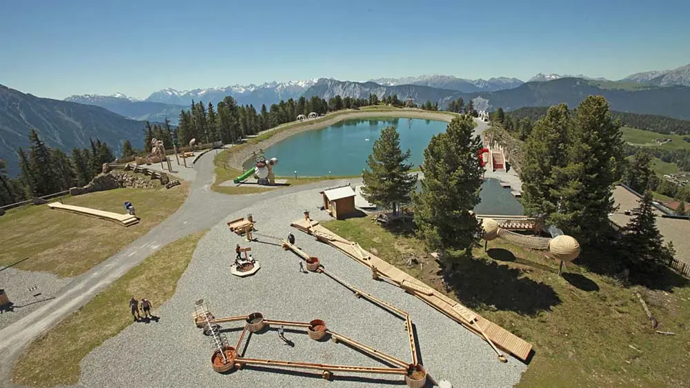 Luftaufnahme des Widiversums Hochoetz