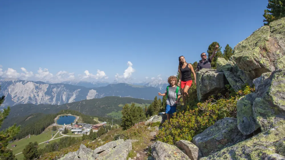 Wanderung oberhalb des Widiversum