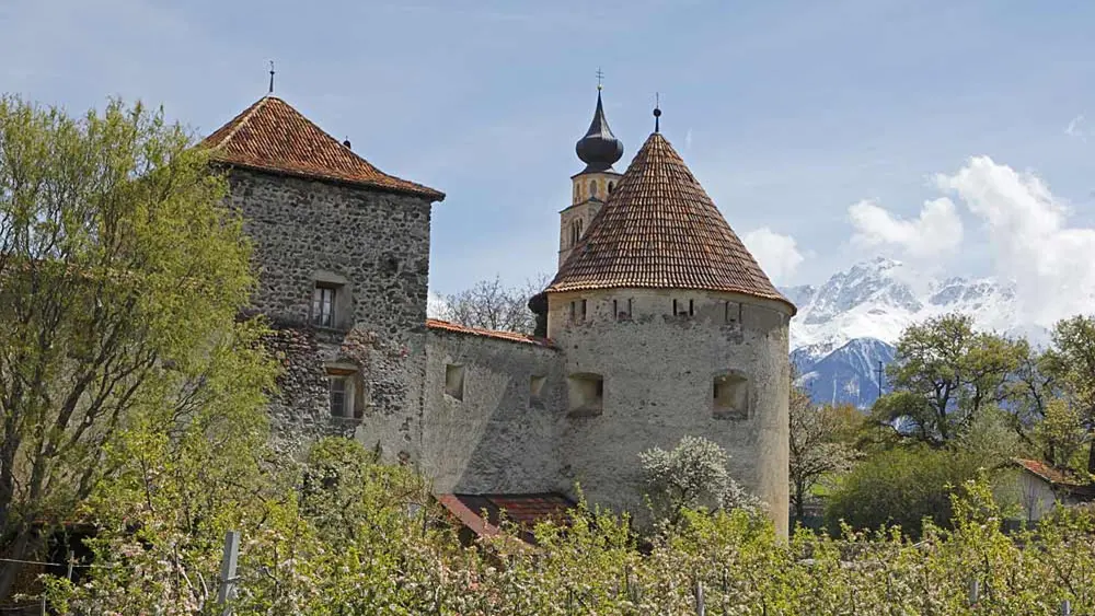 Stadtmauer von Glurns an der Via Claudia Augusta