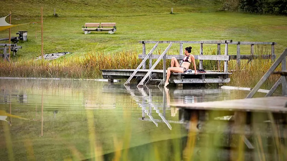 Steg am Bananensee Schwoich