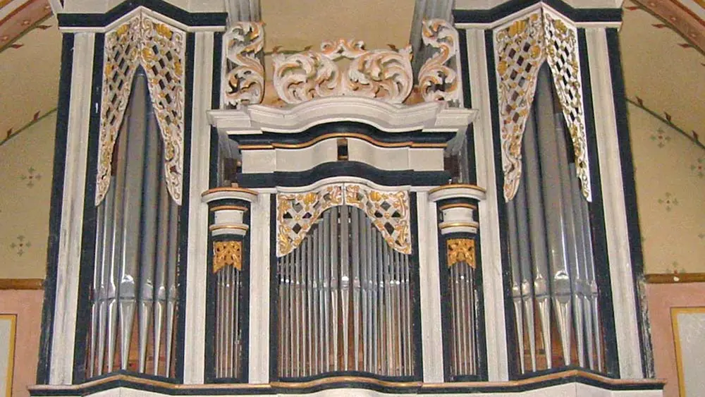 Barockorgel in der Kirche zum Heiligen Joseph in Boden