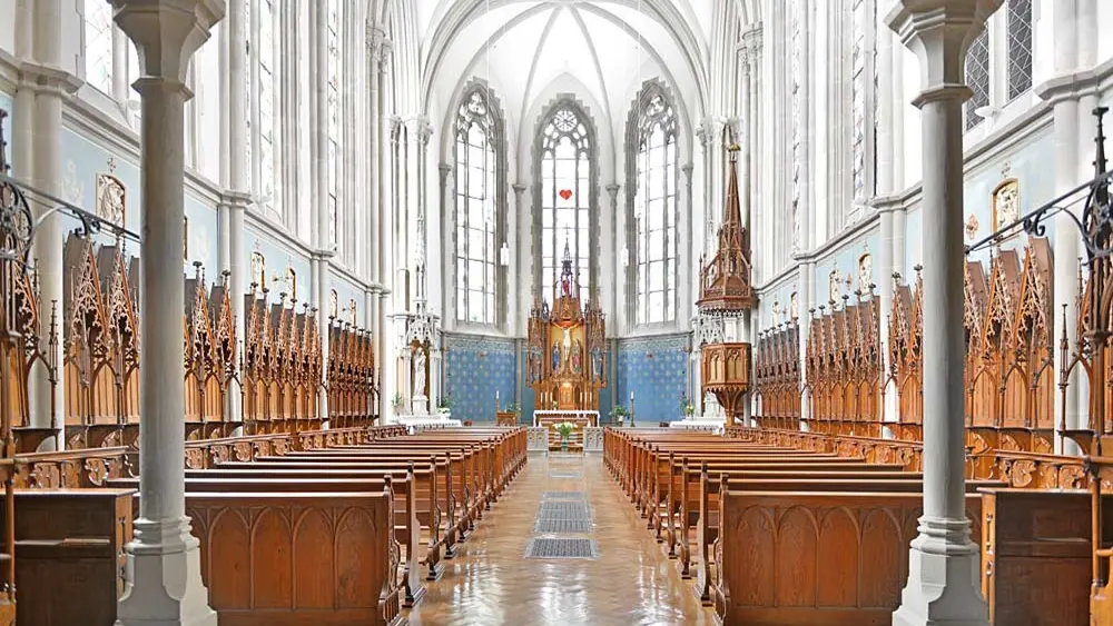 Klosterkirche zum Heiligsten Herzen Jesu im Kloster Sacré Coeur Riedenburg