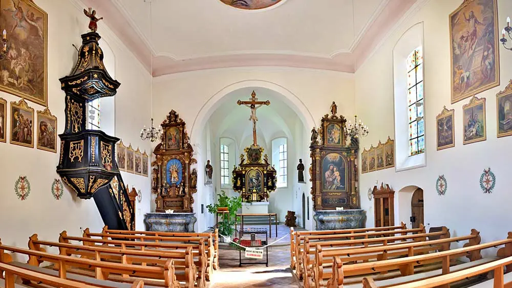 Innenansicht St. Corneli von Feldkirch