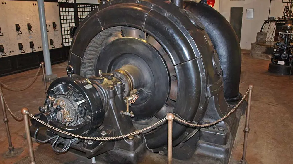 Francisturbine im Elektromuseum Frastanz