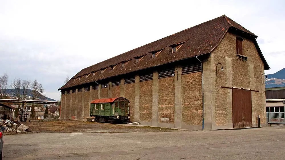 Südseite des Feuerwehrmuseums Frastanz