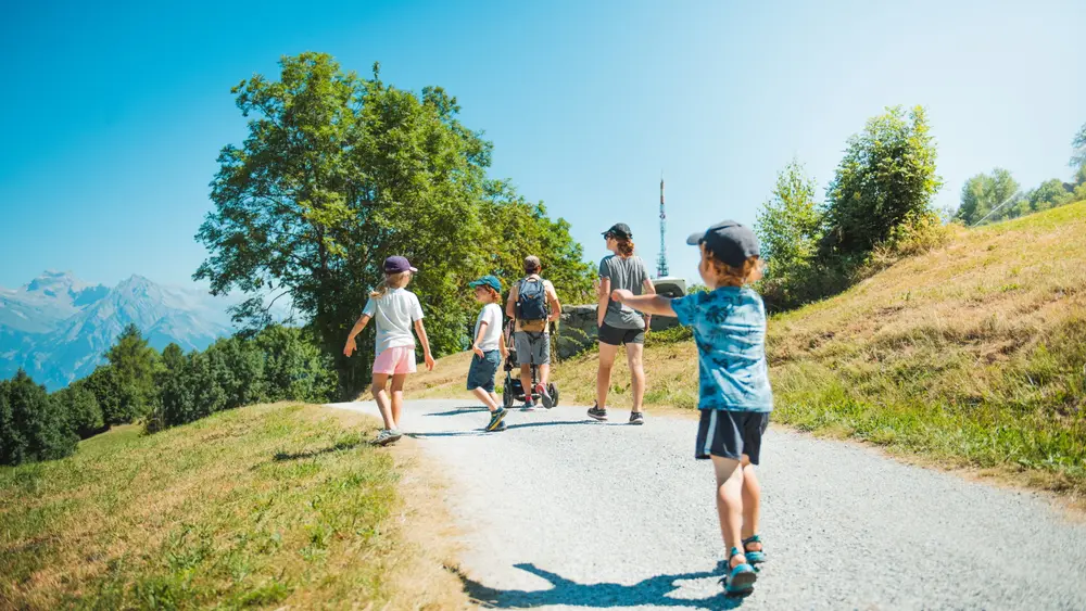Auf dem Chemin de l'Antenne