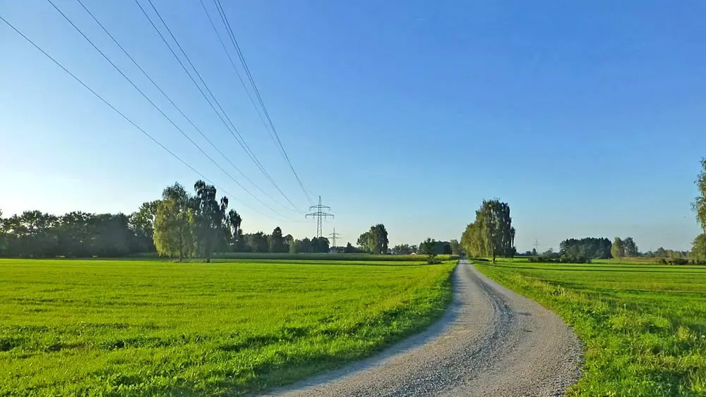 Spazierweg im Europaschutzgebiet Gsieg-Obere Mähder bei Lustenau