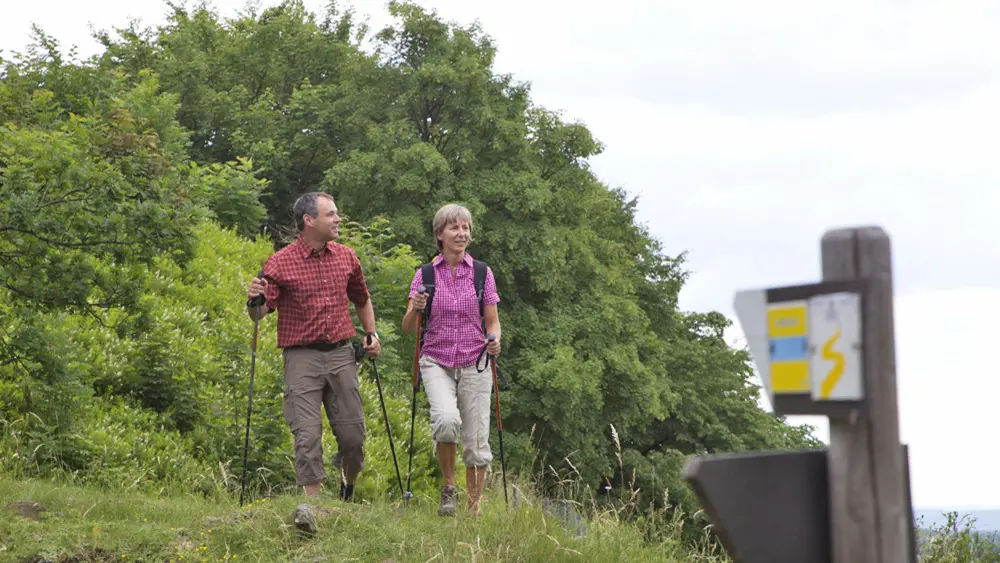 Wanderer auf dem Goldsteig