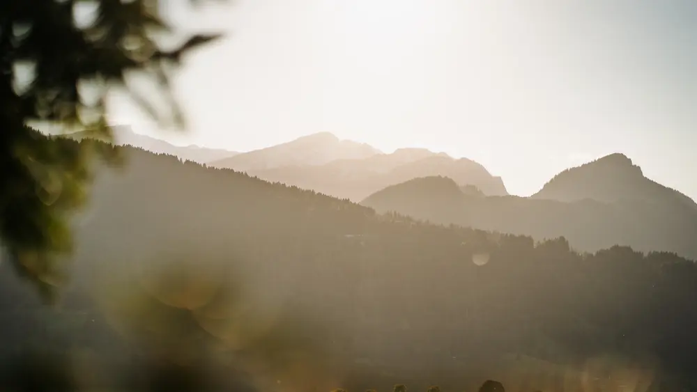 Sonnenuntergang am Söllereck