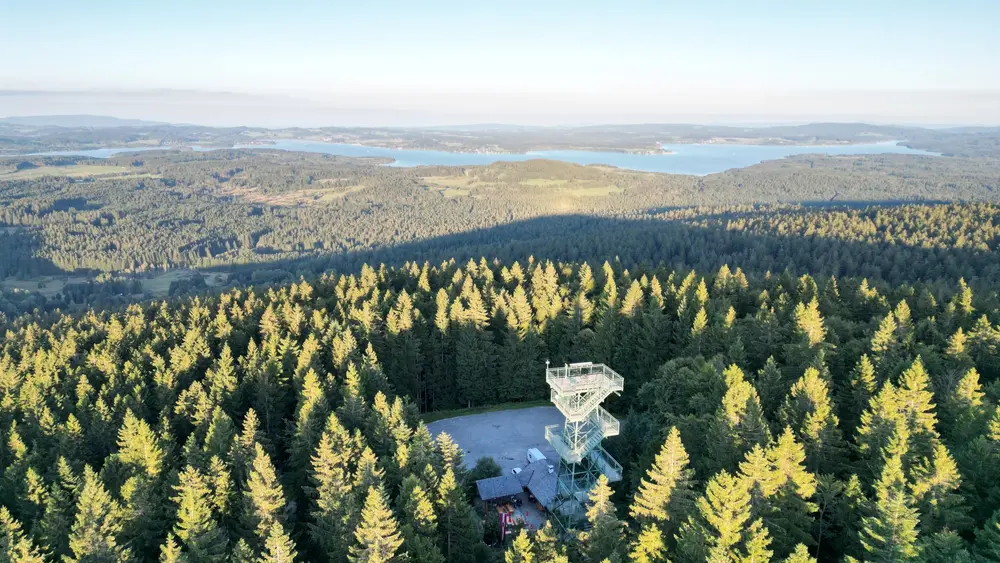 Moldaublickturm  in Schöneben in Ulrichsberg.