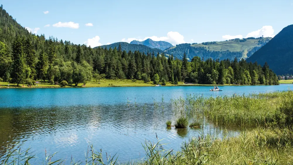 Blick auf den Pillersee