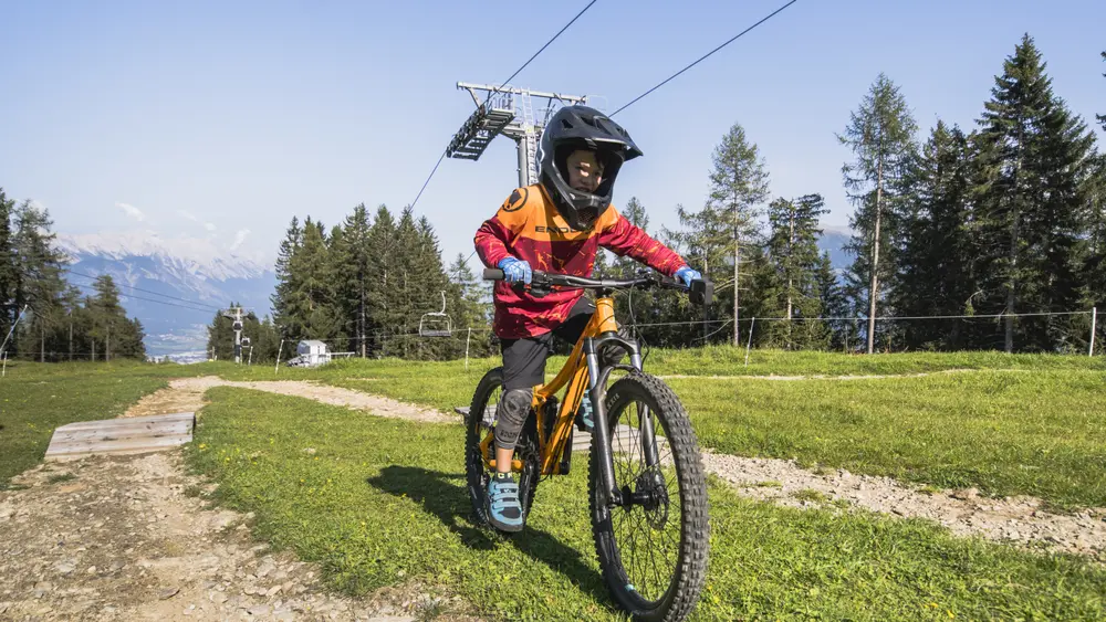 Übungsgelände Bikepark Innsbruck