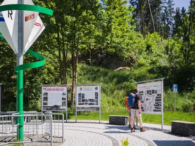 Q-Wanderwege-Dreieck Frankenwald