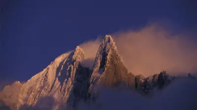 Blick auf den Aiguille des Drus