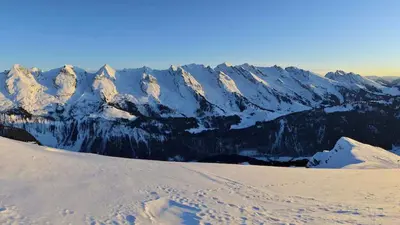 Bergpanorama Le Grand Bornand
