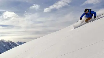 Freerider auf der Piste