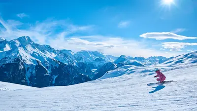 Skifahren in La Plagne