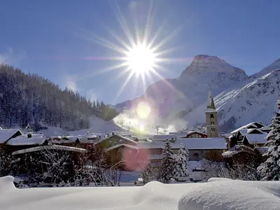 Val d Isère im Schnee © Office du Tourisme Val d Isère