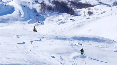 Freerider in Les Trois Vallée