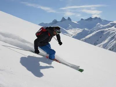 Tiefschneezauber in Les Sybelles&nbsp; © SATVAC Les Sybelles/jmchappellaz@orange.fr