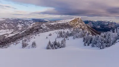 Winterlandschaft Lans-en-Vercors