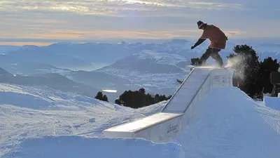 Freestylen in Chamrousse