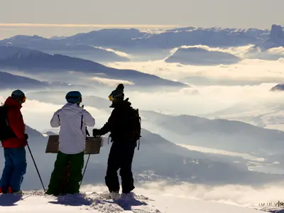 Ausblick auf die Täler bei Chamrousse © Jako Martinet