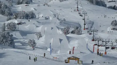 Snowpark in Chamrousse