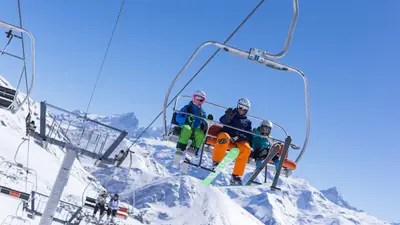 Sessellift Alpe d´Huez