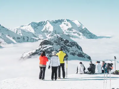 Panoramablick in den Les 2 Alpes © Pyrene DUFFAU / Les 2 Alpes
