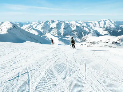Skipiste in Les 2 Alpes © Pyrene DUFFAU / Les 2 Alpes