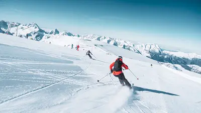 Skifahren in Les 2 Alpes