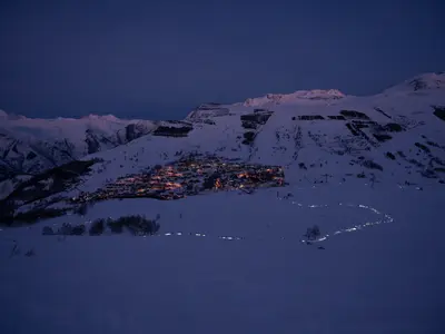 Les Lumieres © Pyrene DUFFAU / Les 2 Alpes