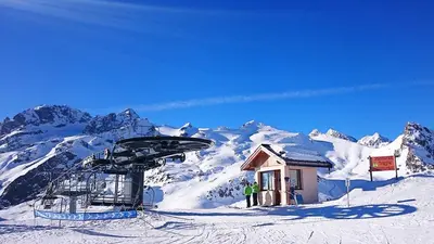 Bergstation in Serre Chevalier