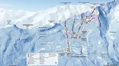 Pistenplan Puy-Saint-Vincent
