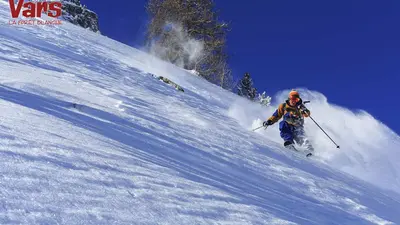 Freerider bei der Abfahrt