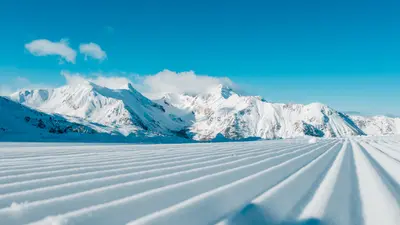Perfekte Piste in Les Orres