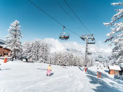 Skipiste in Les Orres © Les Orres