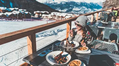 Skihütte in Les Orres 1800