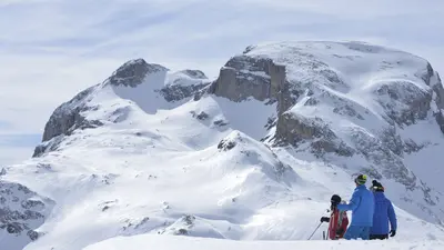 Skifahren in Praloup