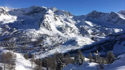 Bergpanorama Isola 2000