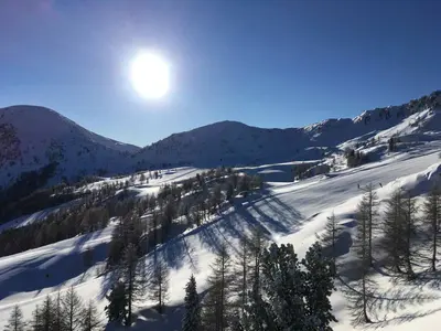 Blick auf die Piste © OT Isola 2000