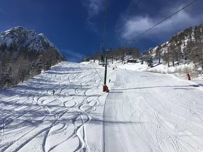 Piste Isola 2000 © OT Isola 2000