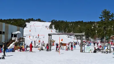 Teilskigebiet Les Airelles in Font Romeu