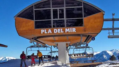 Sessellift am Pla del Mir in Les Angles