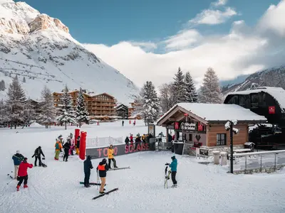 Talstation in Val d`Isère © Val d`Isère