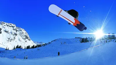 Die Superpipe in Avoriaz