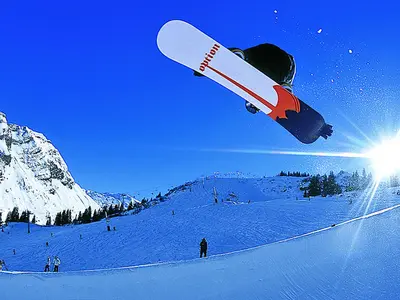 Die Superpipe in Avoriaz © Guy Miller - Avoriaz tourisme