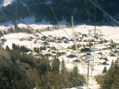 Blick auf La Chapelle d'Abondance © LINOTTE Auguste vie Wikimedia Commons